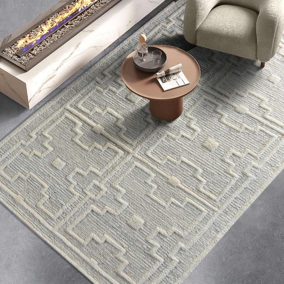 Alpine Flatweave New Zealand Wool Rug