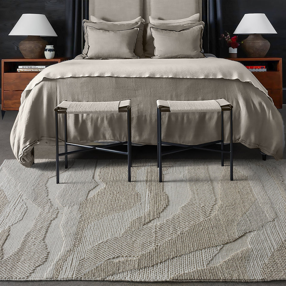 Contour Handwoven Wool Rug