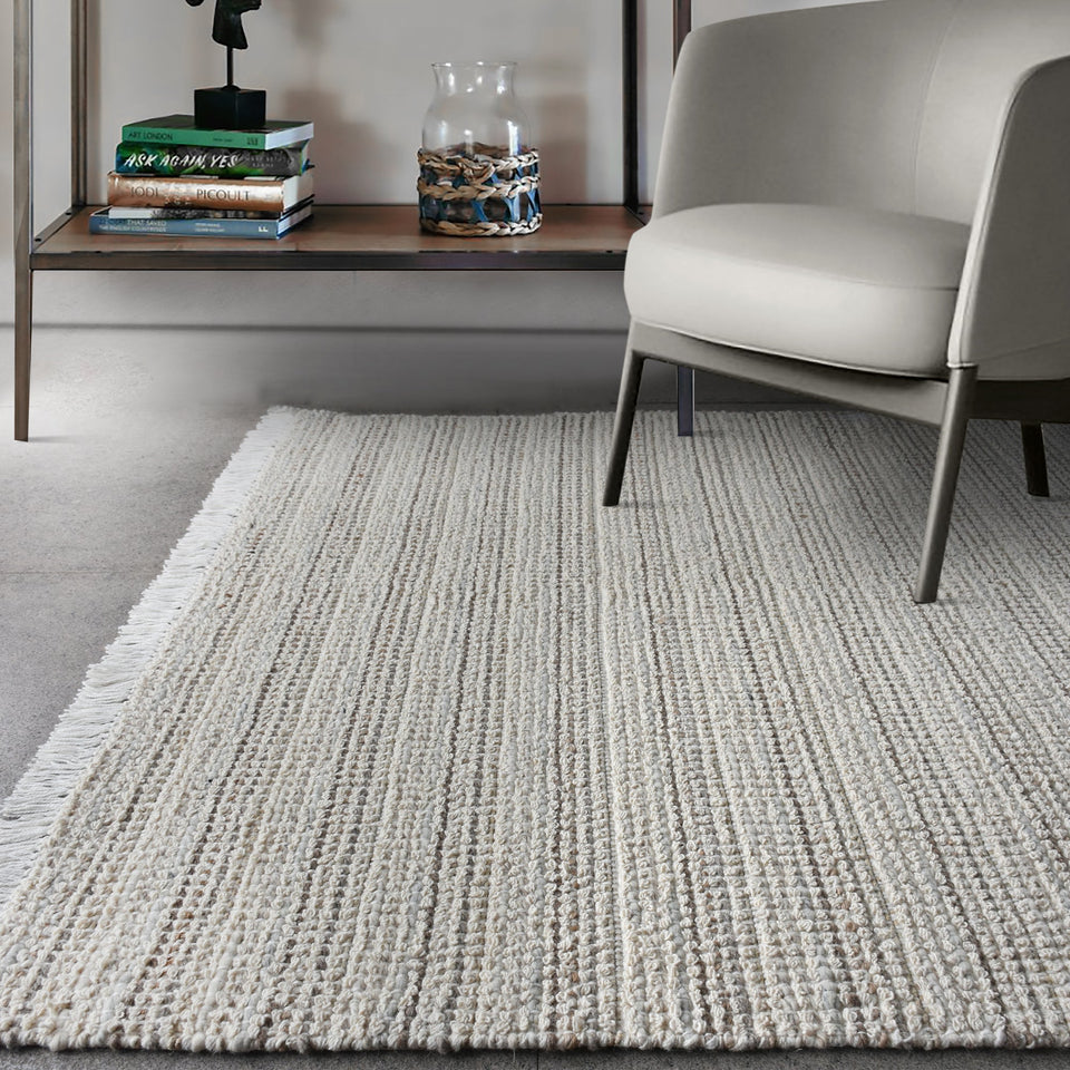 Shoreline Handwoven Wool & Jute Rug