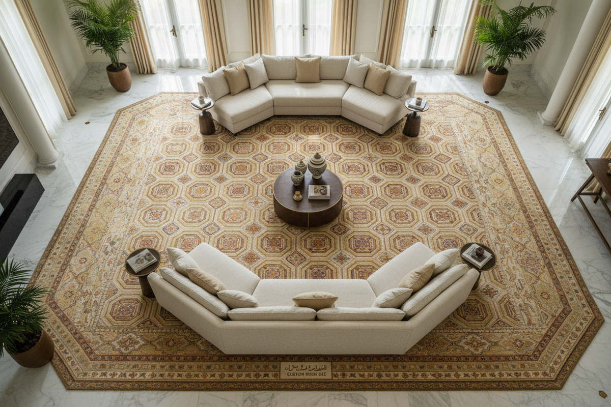 Custom-Size Rugs for UAE Villas: How Bespoke Rug Sizing Works