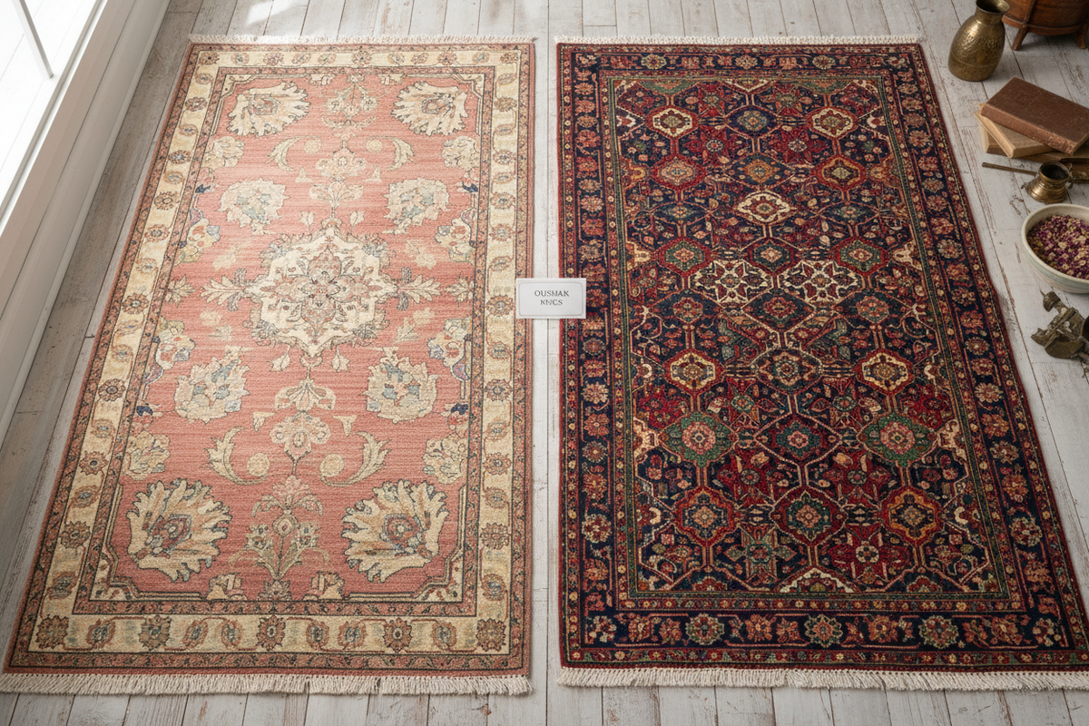 Oushak Rugs vs Persian Rugs: What's the Difference?