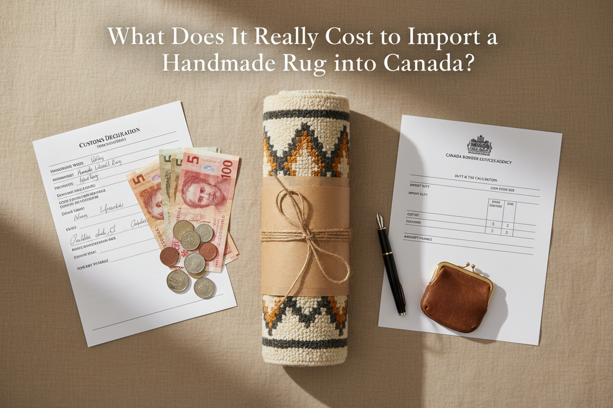 What Does It Really Cost to Import a Handmade Rug into Canada?