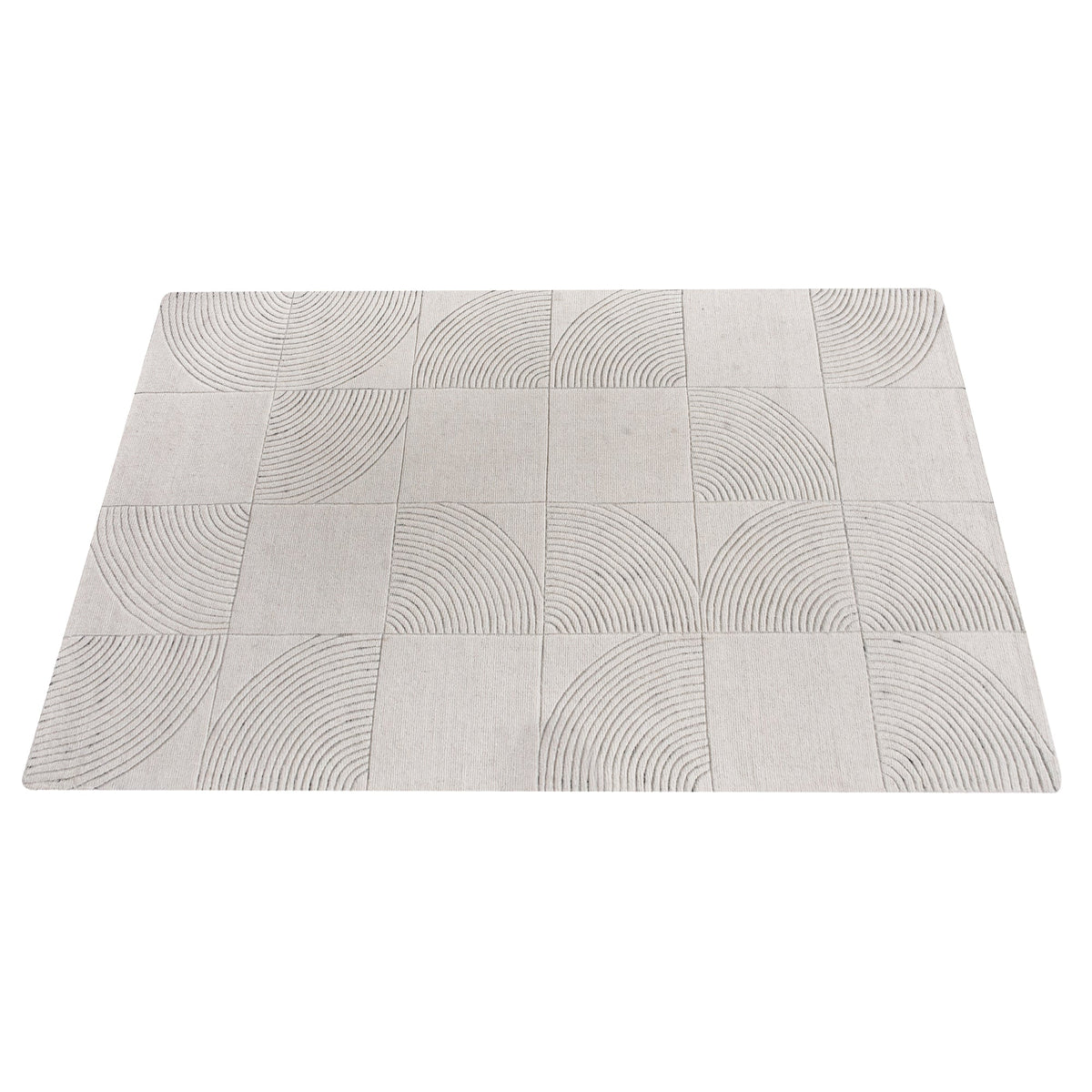 Seashell Handwoven Wool Rug