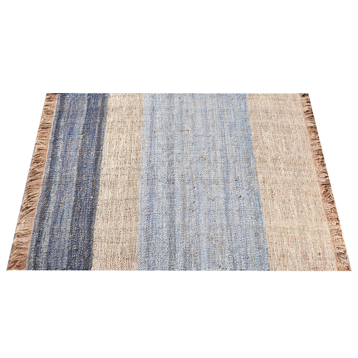 Brook Flatweave Hemp & Denim Rug