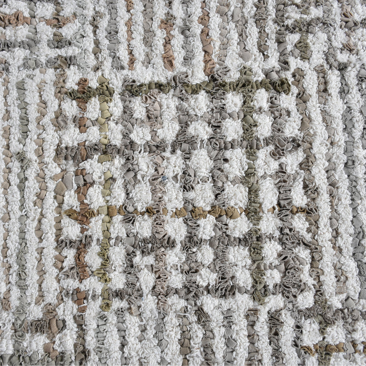 Tweed Hand-Tufted Denim & Cotton Rug