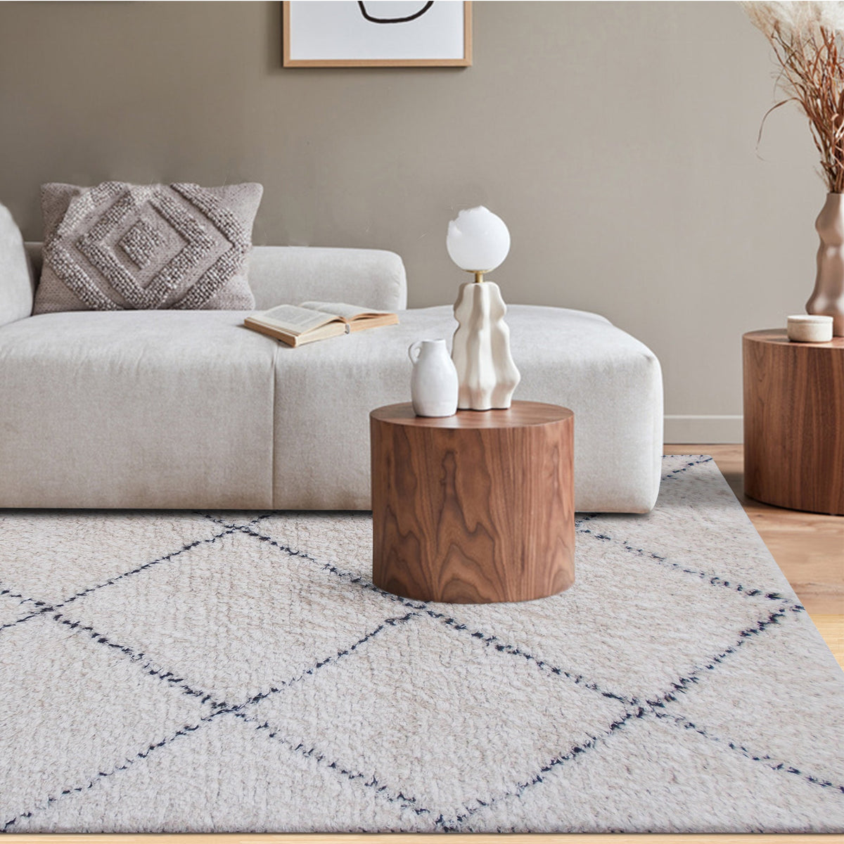 Snowfield Handwoven Wool Rug