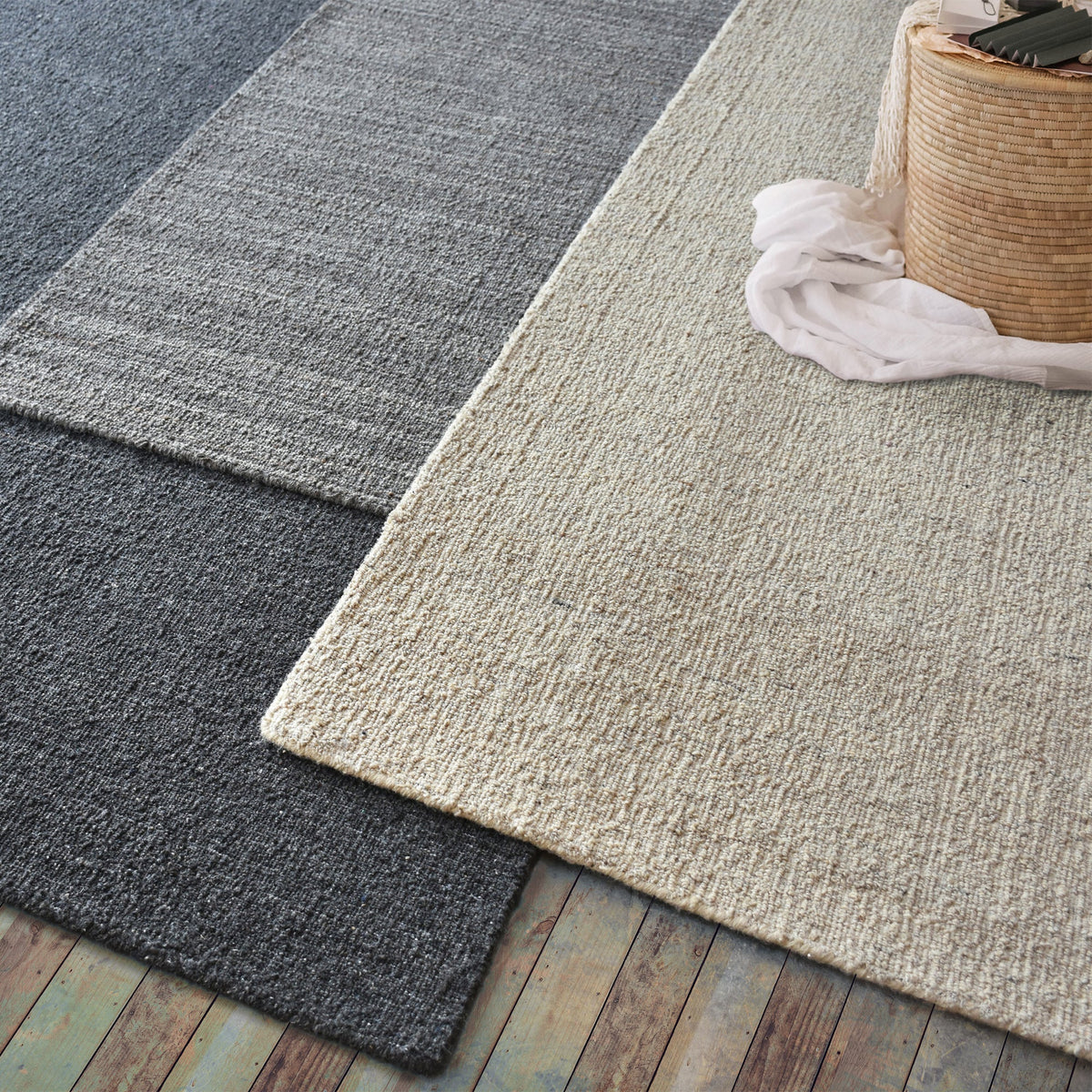 Canvas Handwoven Wool Rug