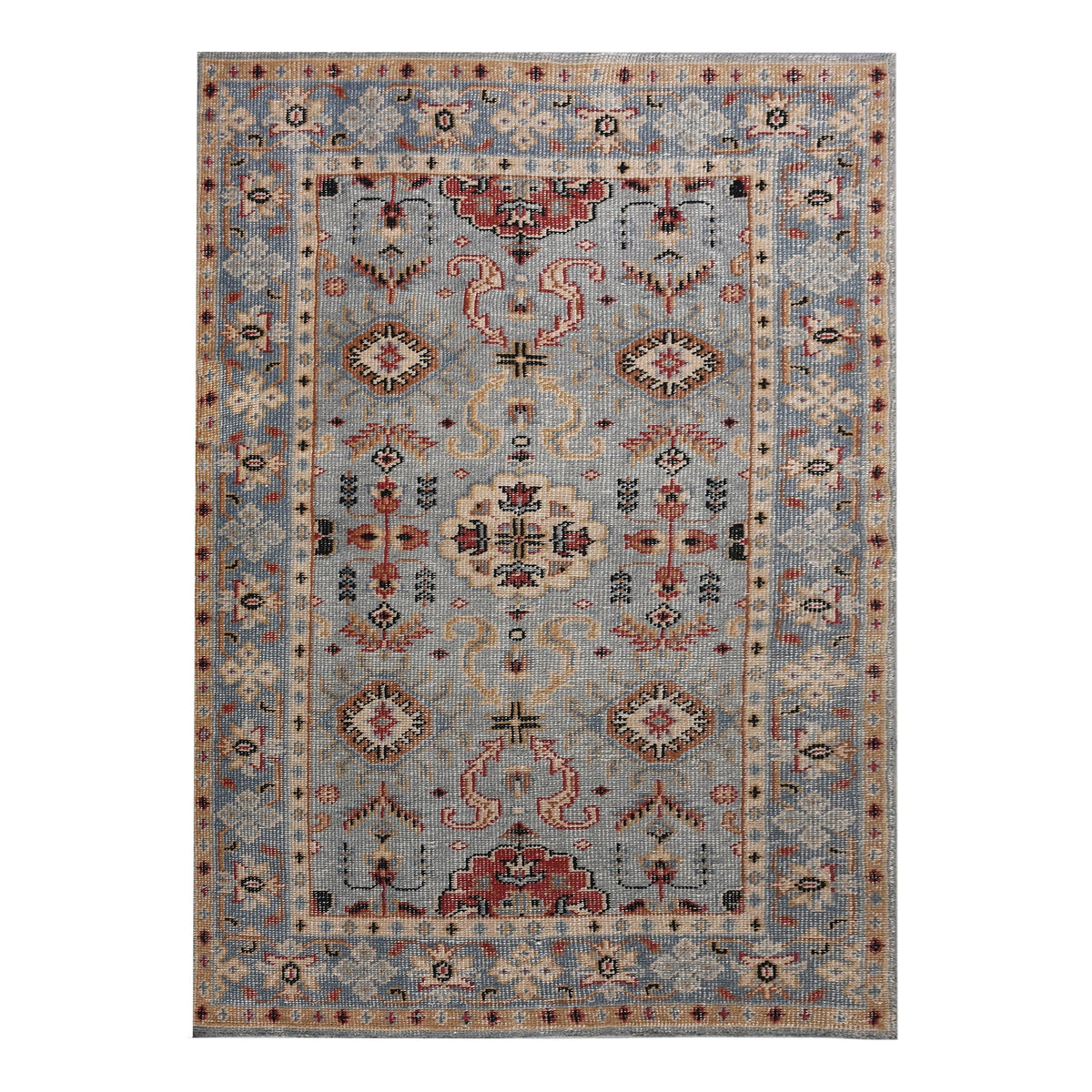 Manor Hand-Knotted Wool Rug