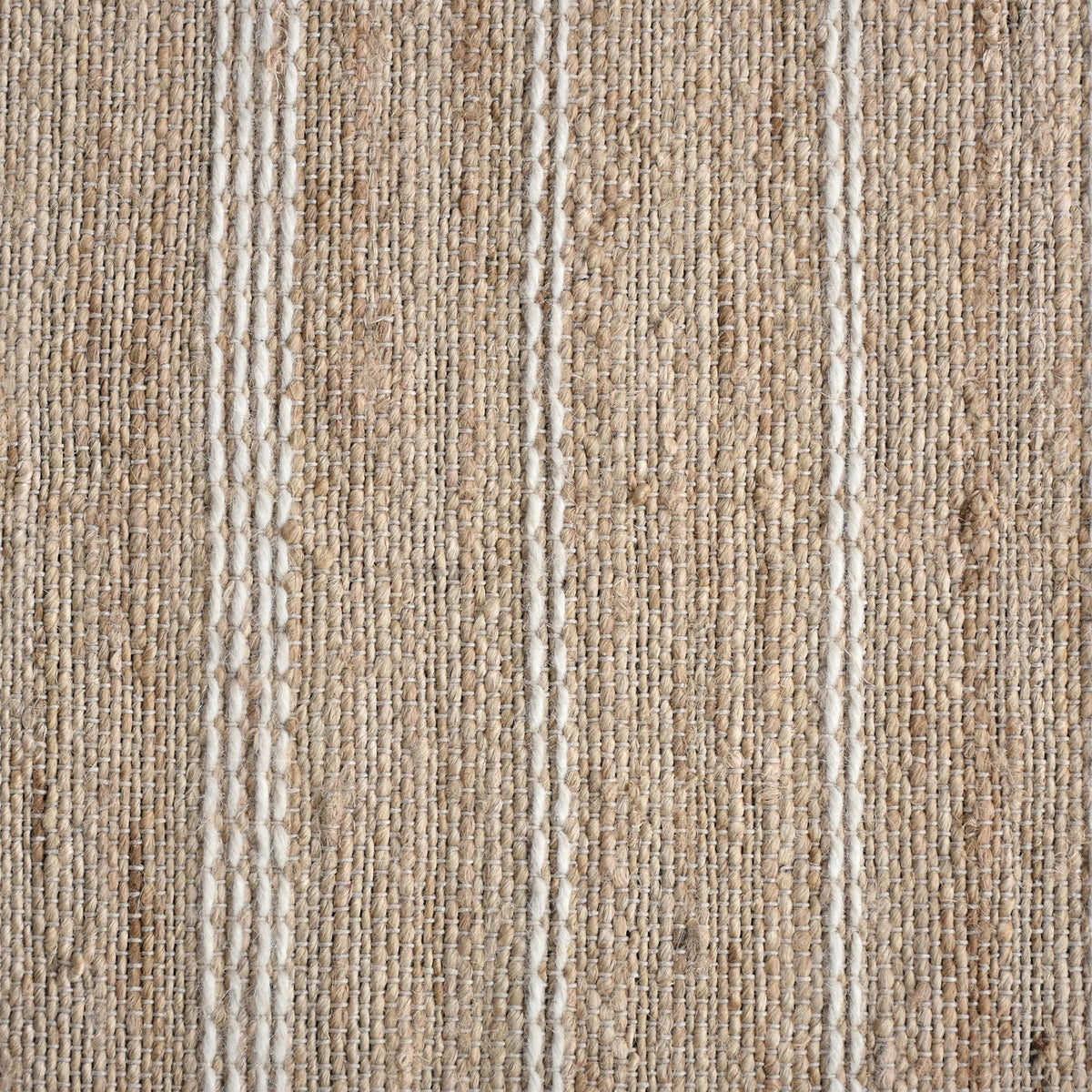 Flax Handwoven Wool & Jute Rug