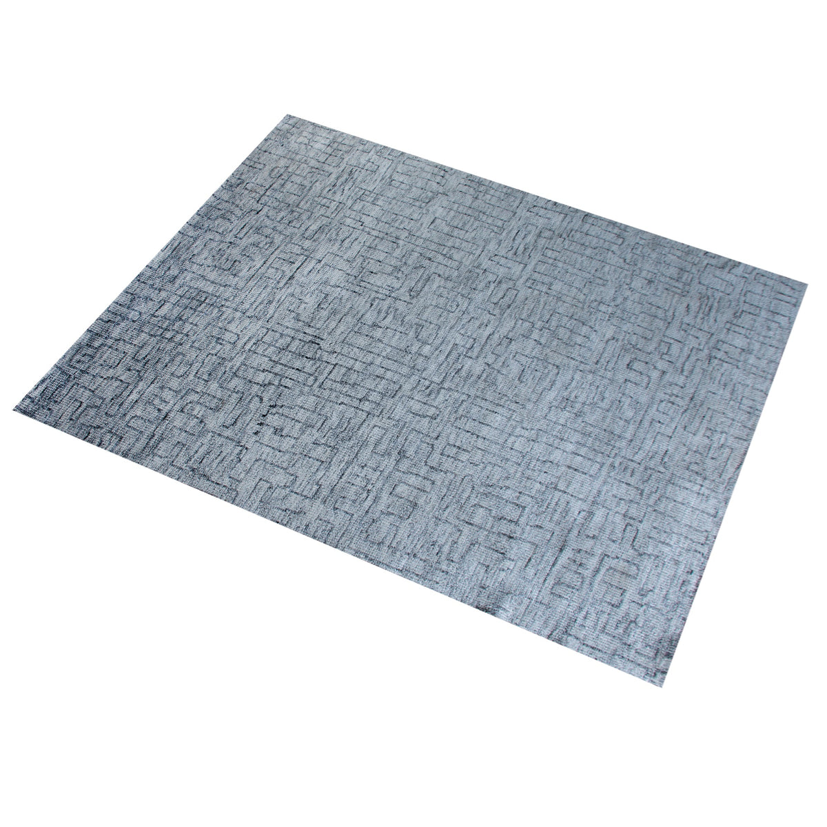 Granite Hand-Knotted Wool & Viscose Rug