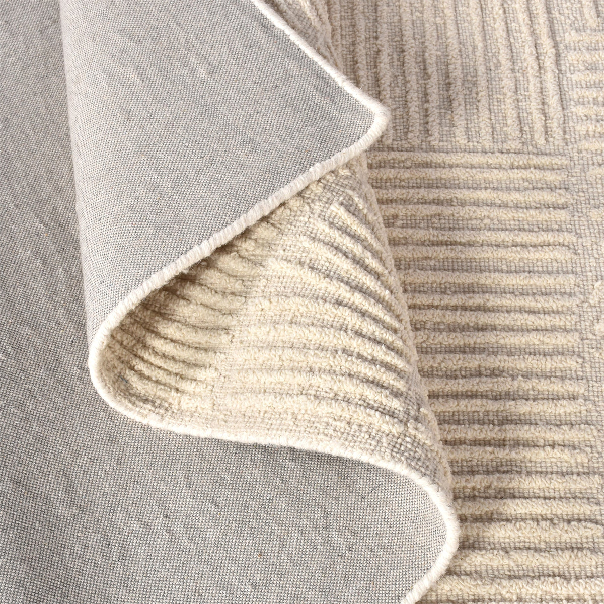 Linework Handwoven Wool Rug