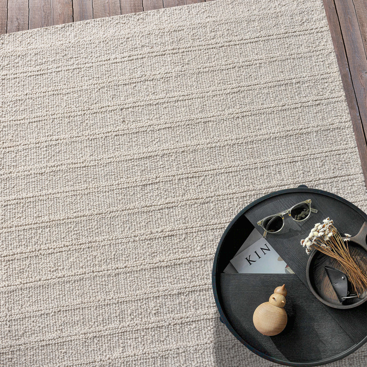 Fleece Handwoven Wool Rug