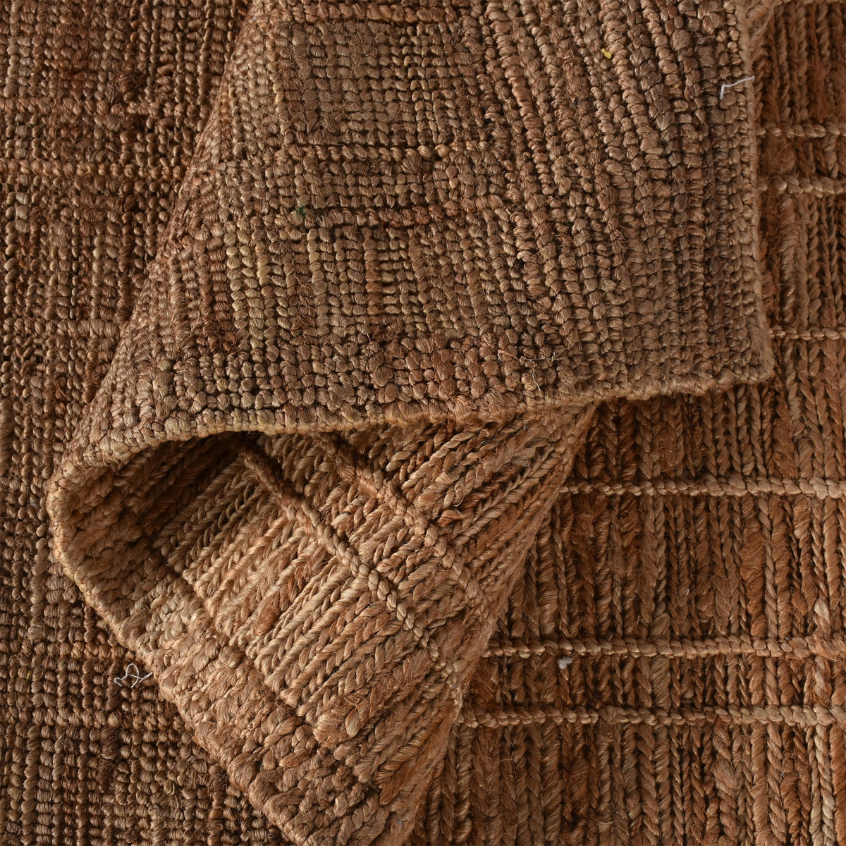 Clay Hand-Knotted Jute Rug