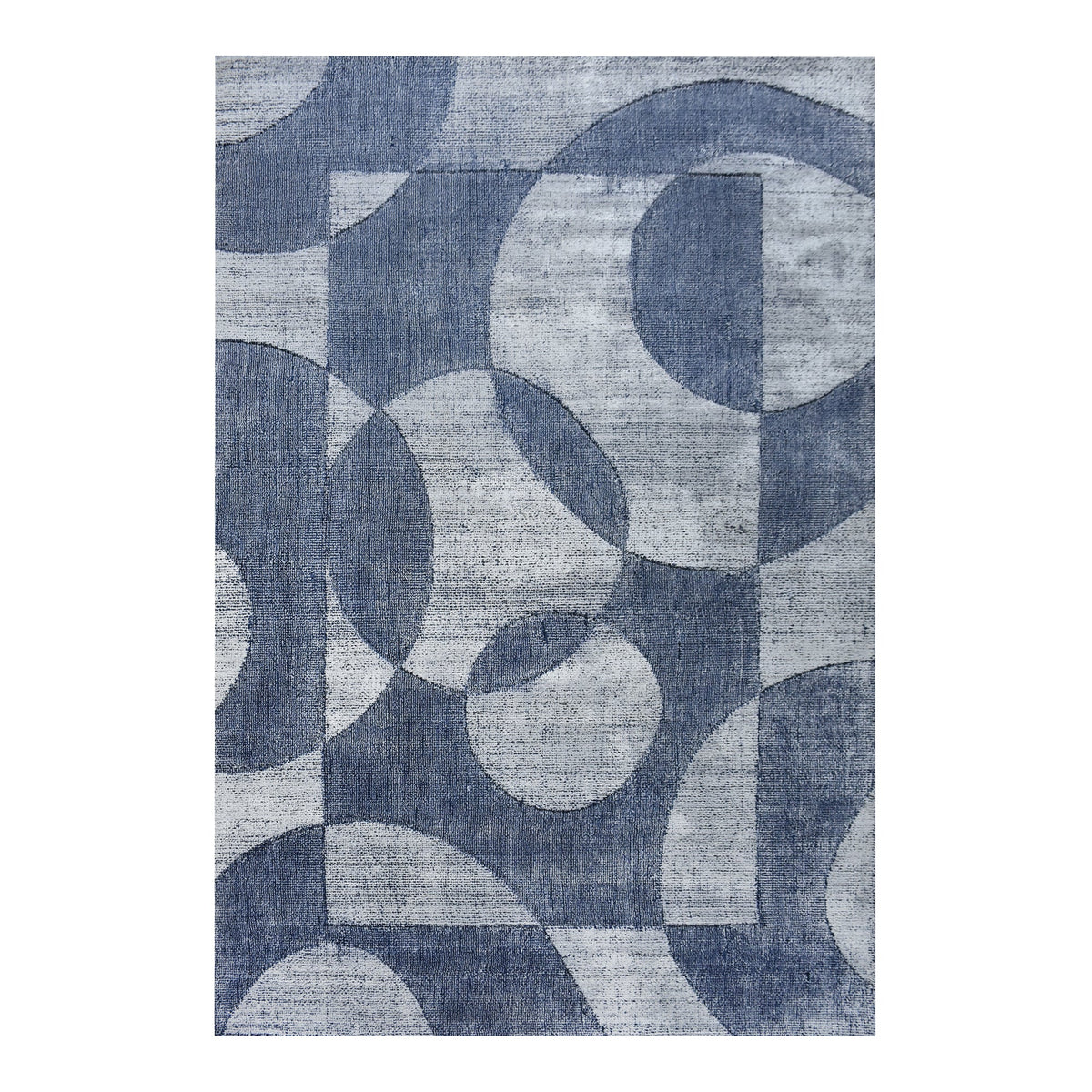 Tide Handwoven Viscose & PET Rug