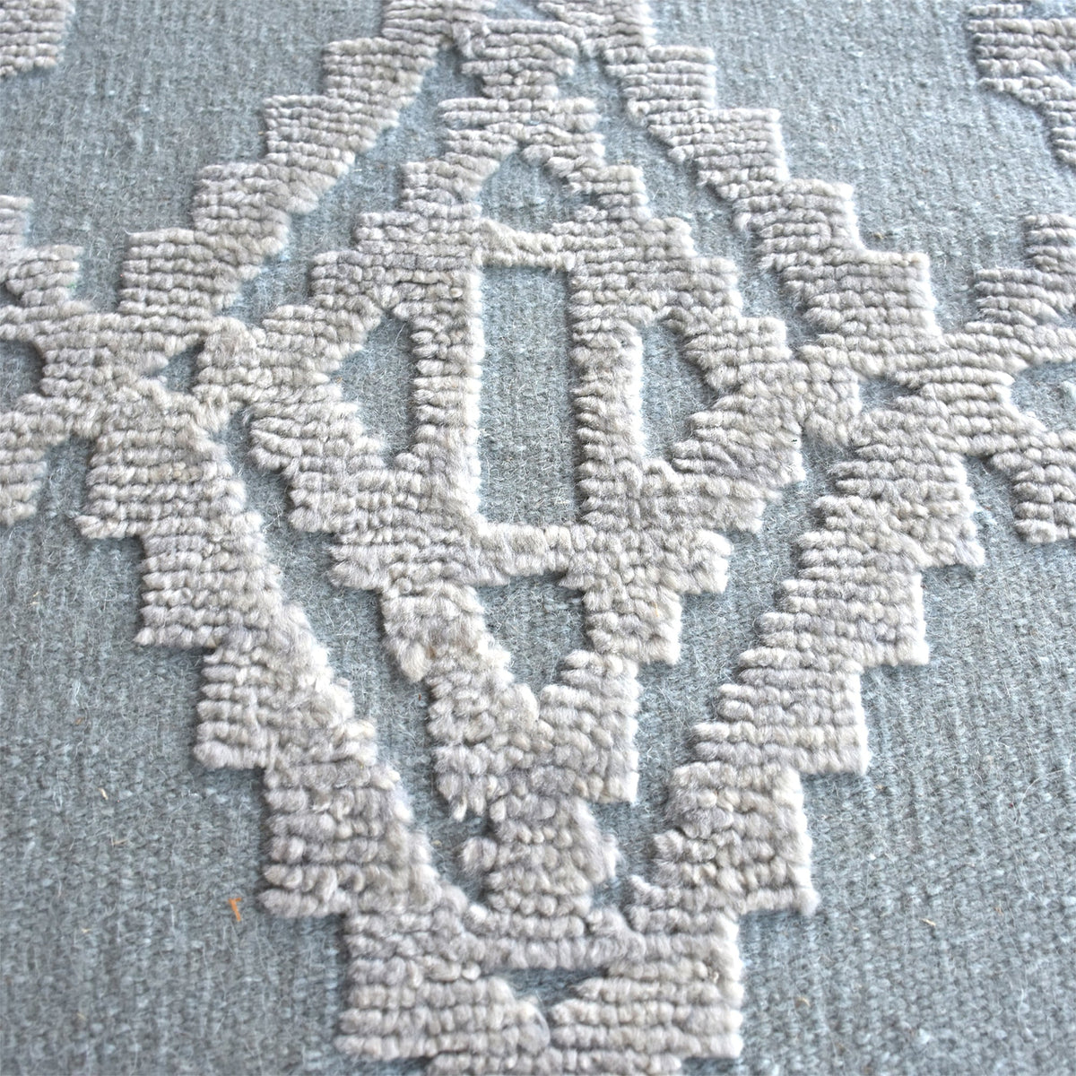 Seaglass Hand-Knotted Wool Rug