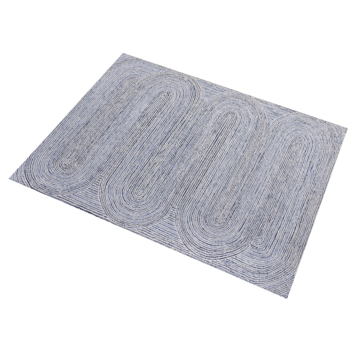 Estuary Handwoven Wool & Denim Rug