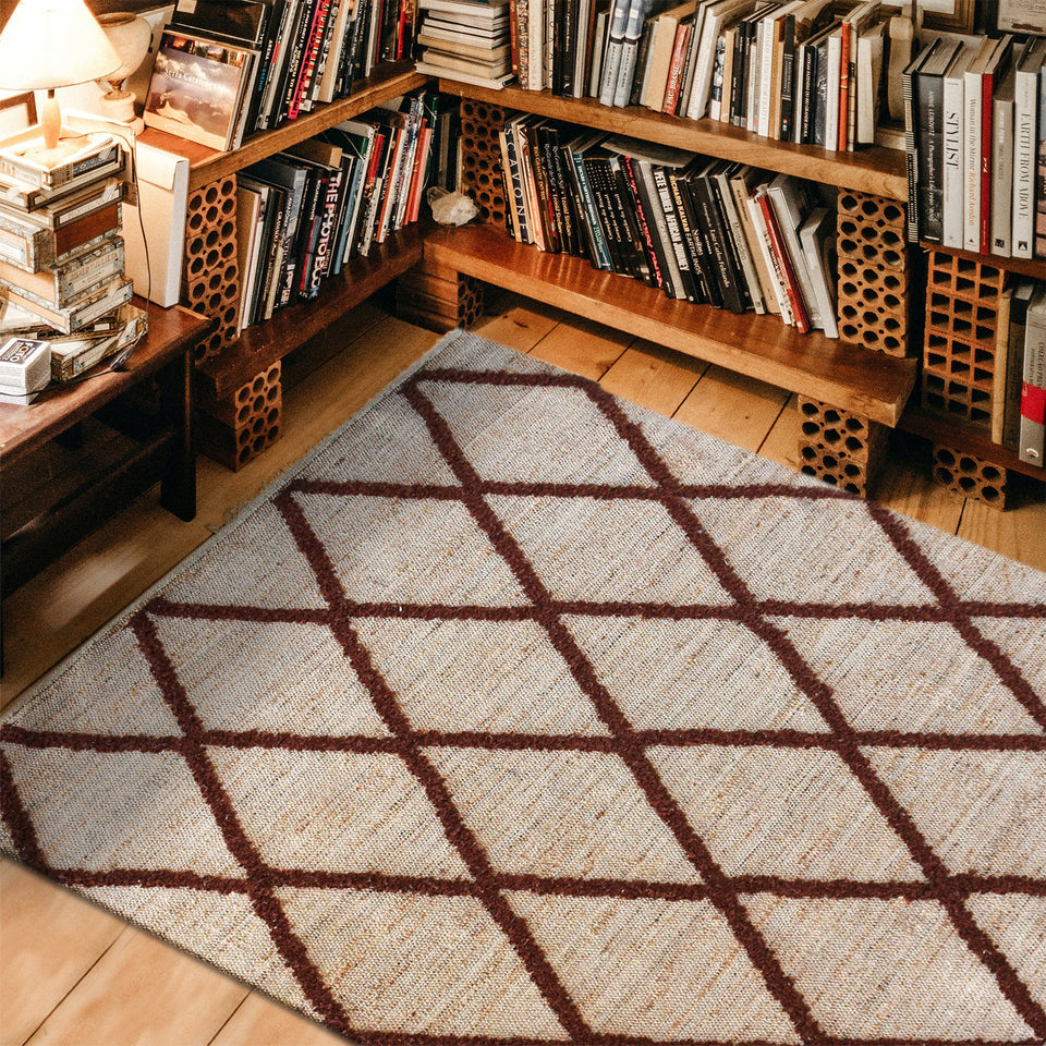 Lantern Handwoven Hemp & PET Rug