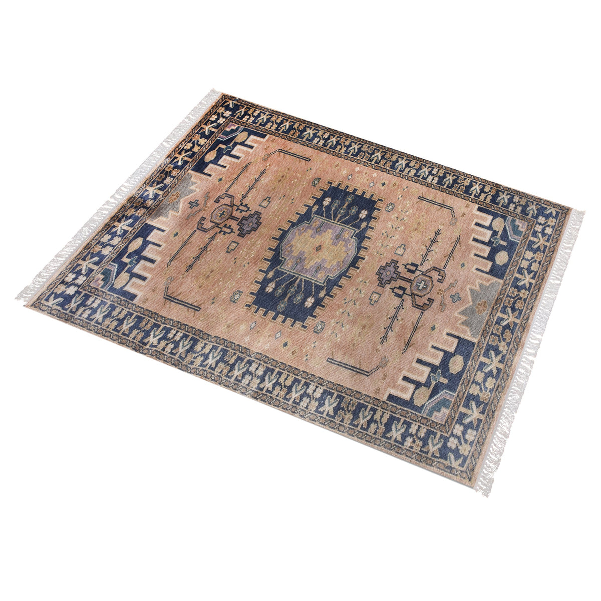 Garnet Hand-Knotted Wool Rug
