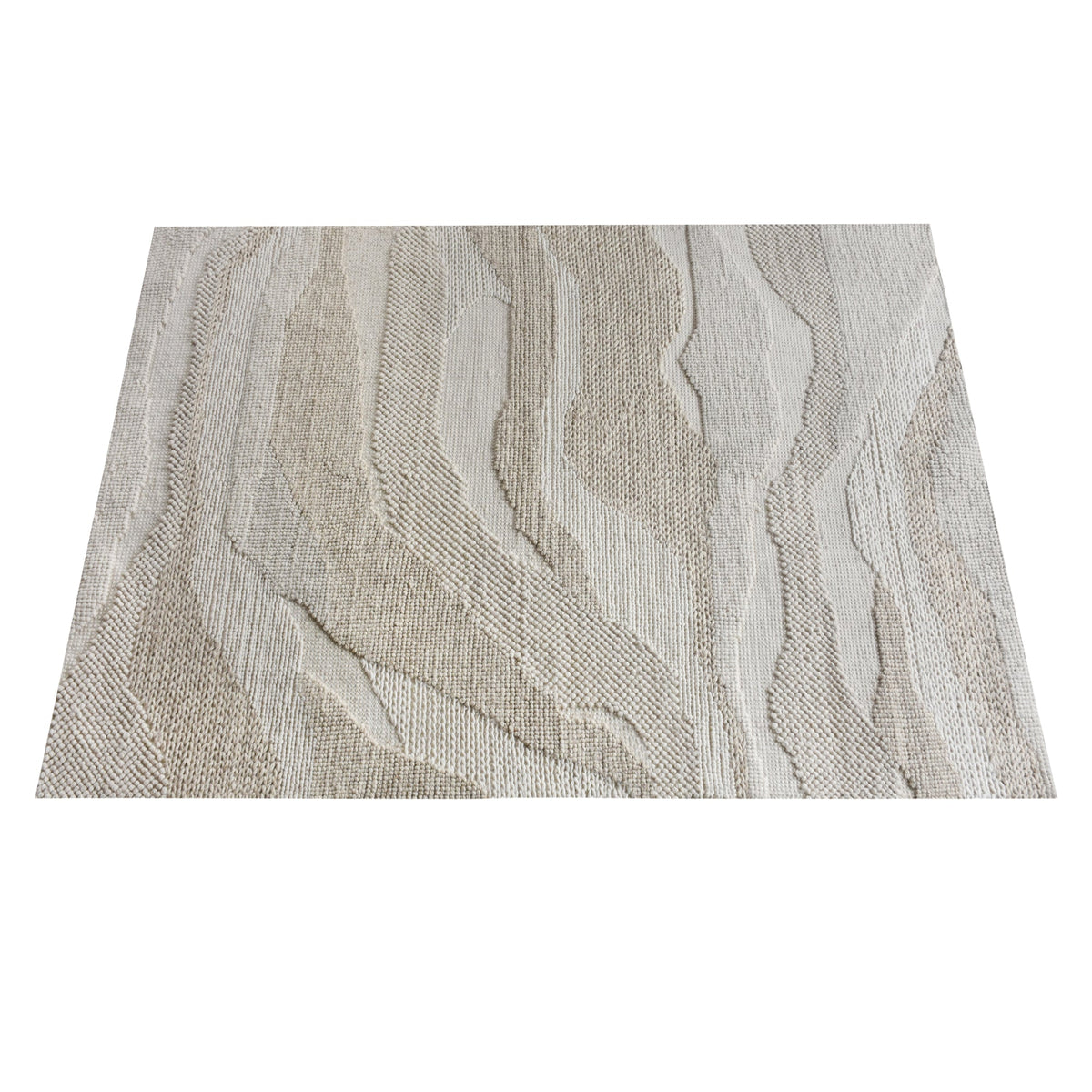 Contour Handwoven Wool Rug