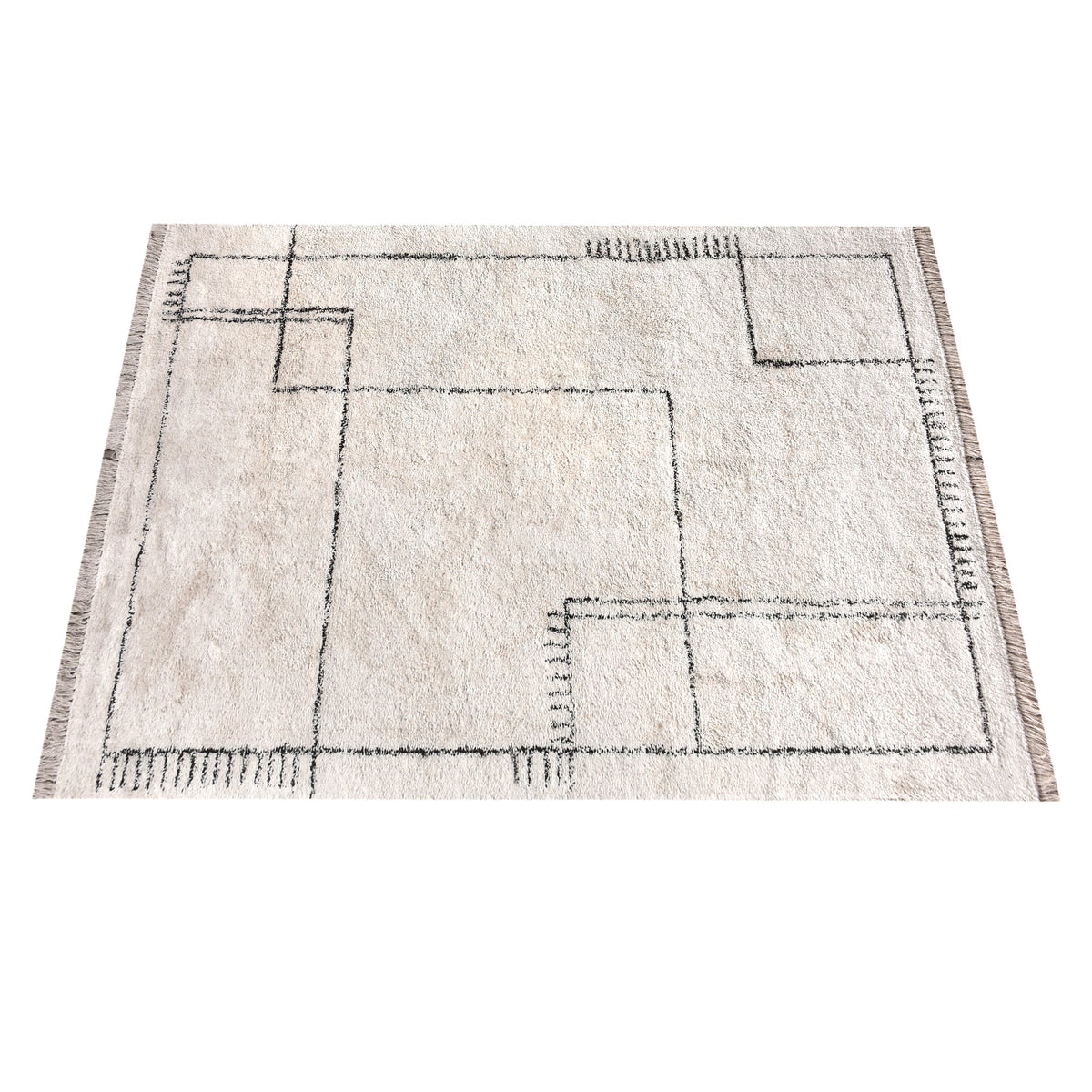 Sketch Tufted Cotton Rug