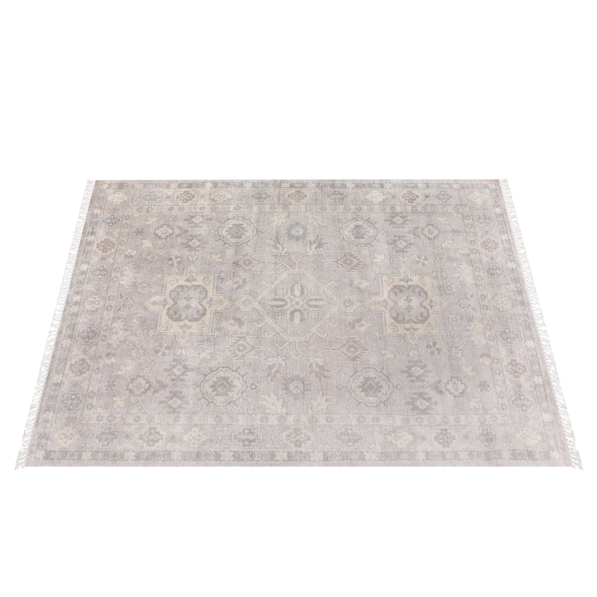 Heirloom Hand-Knotted Wool Rug