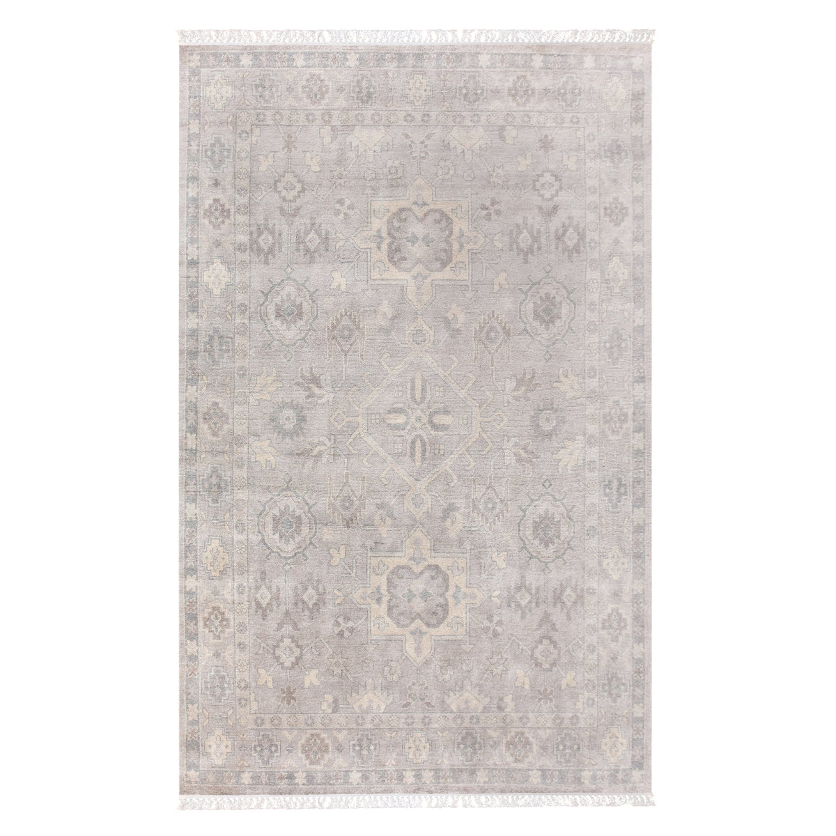 Heirloom Hand-Knotted Wool Rug