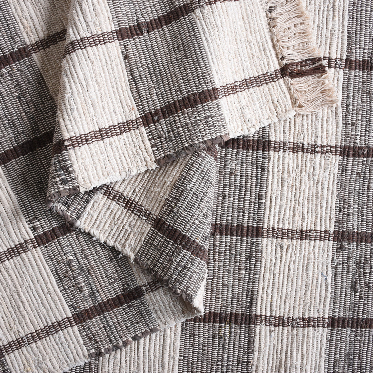 Cabin Handwoven Denim & Cotton Rug
