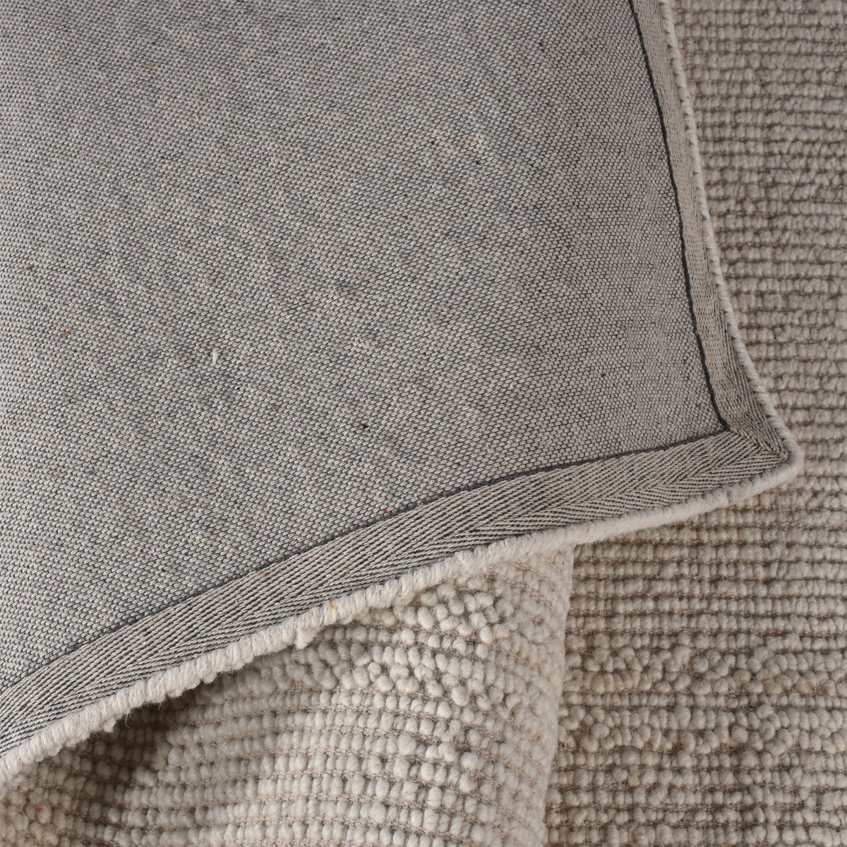 Linen Handwoven Wool Rug