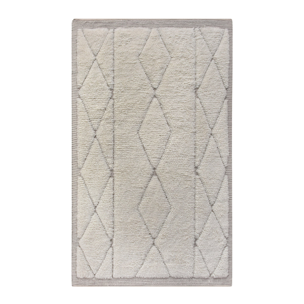 Snowdrop Handwoven New Zealand Wool Rug