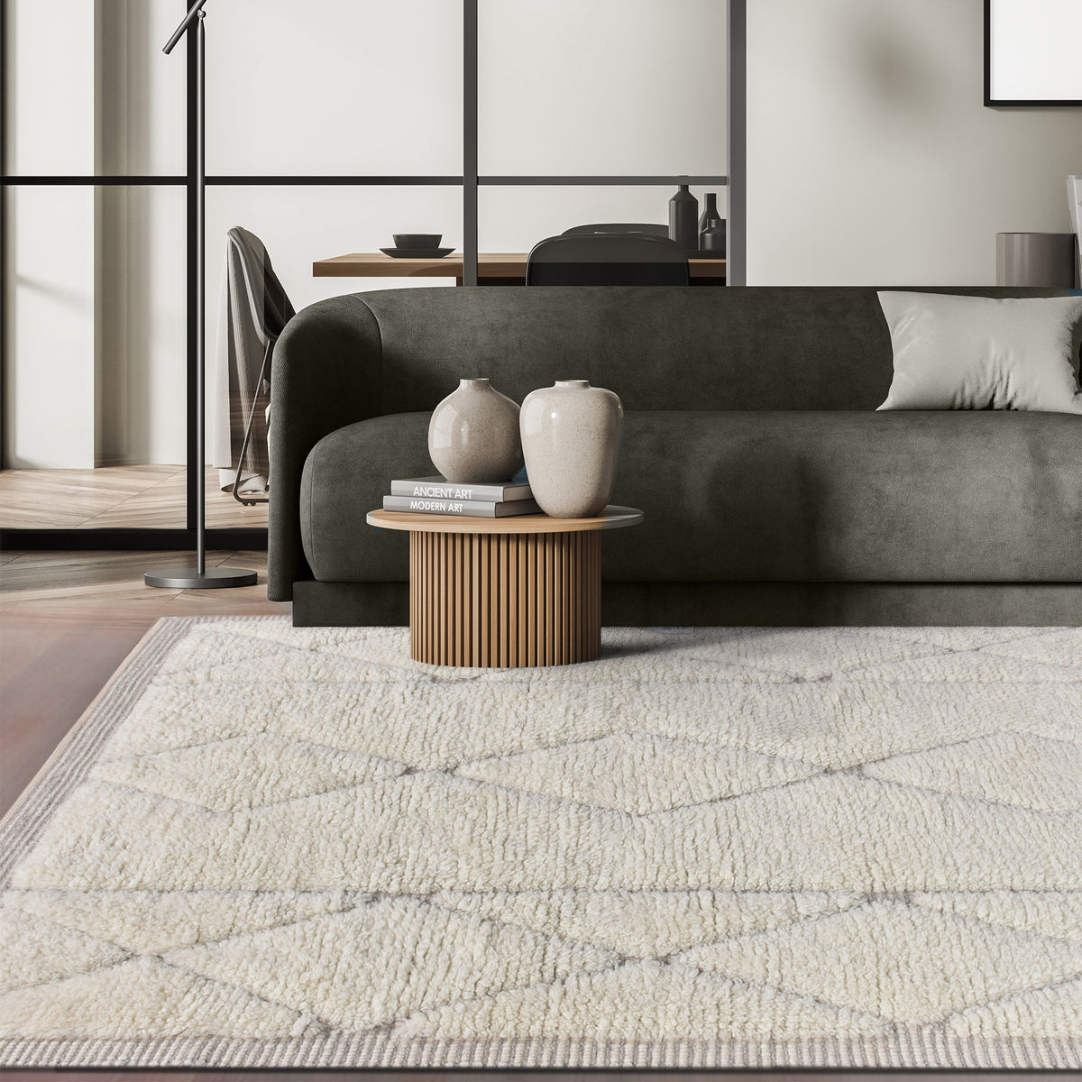 Snowdrop Handwoven New Zealand Wool Rug