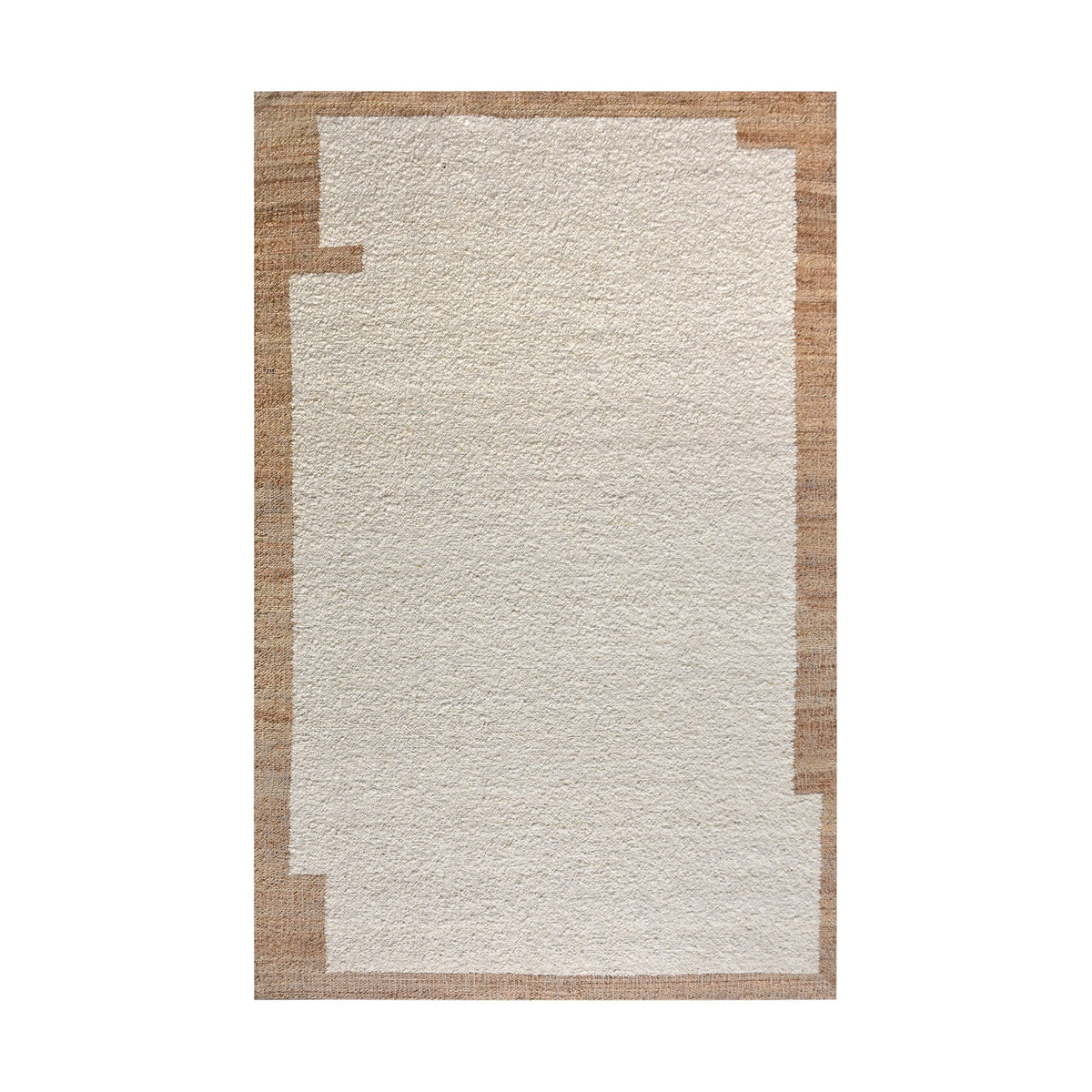 Frame Handwoven Wool & Jute Rug