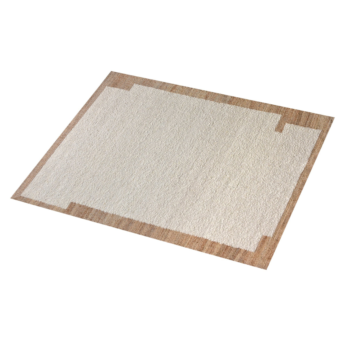 Frame Handwoven Wool & Jute Rug