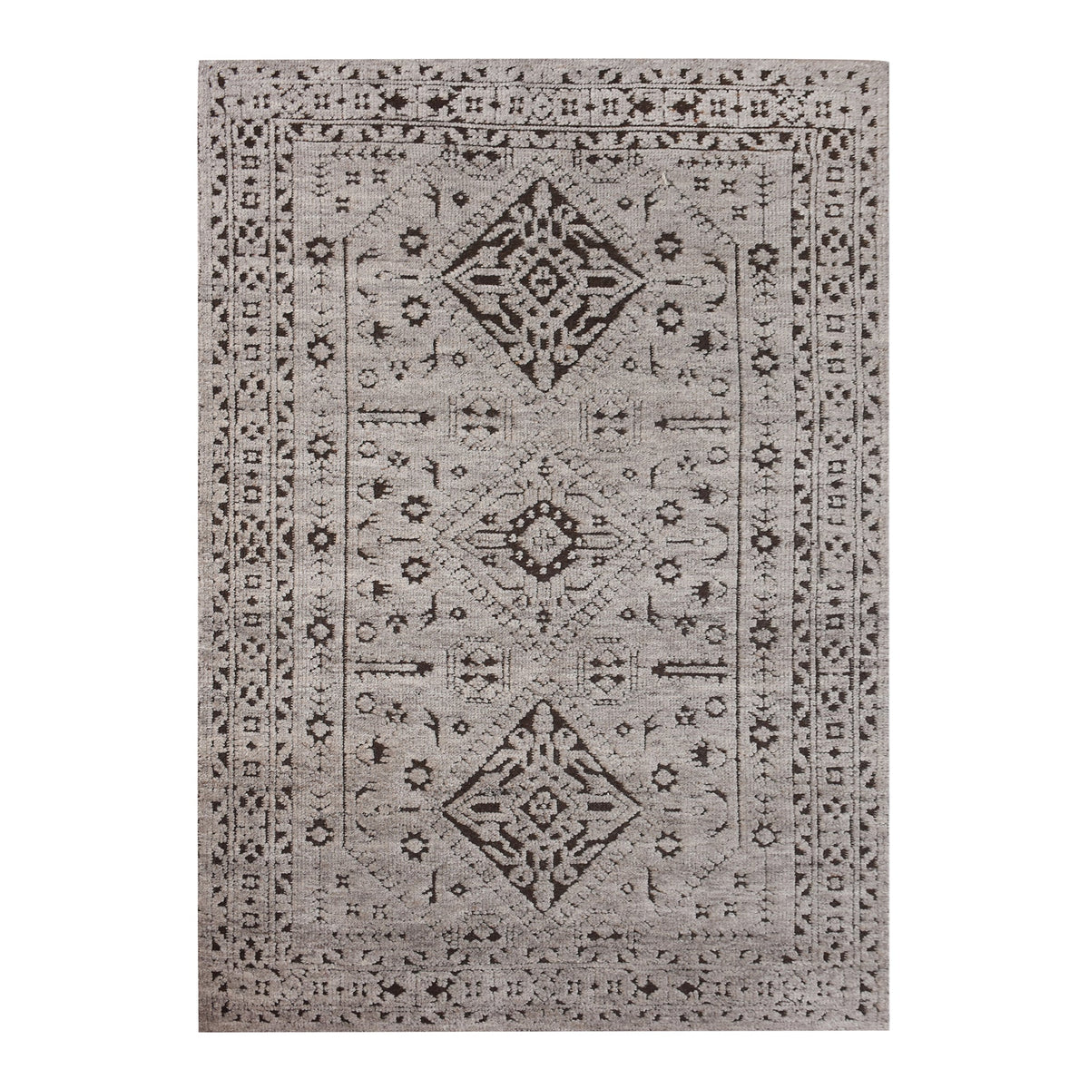 Inkwell Hand-Knotted Wool Rug