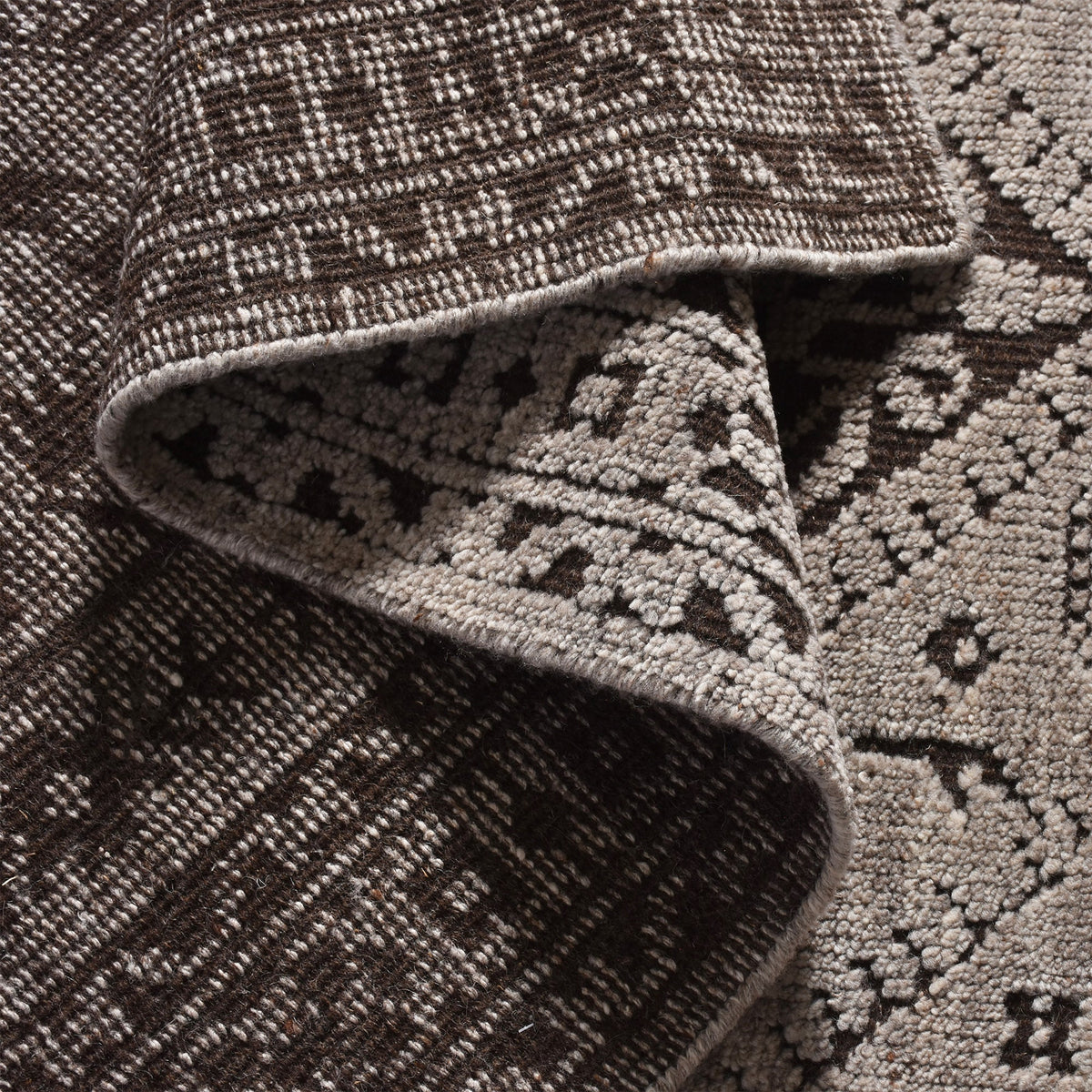 Inkwell Hand-Knotted Wool Rug