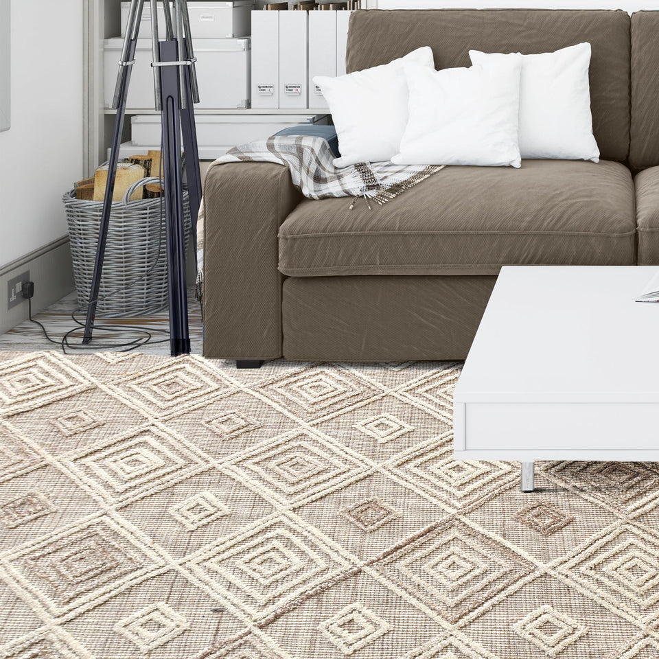 Harlequin Handwoven Wool Rug