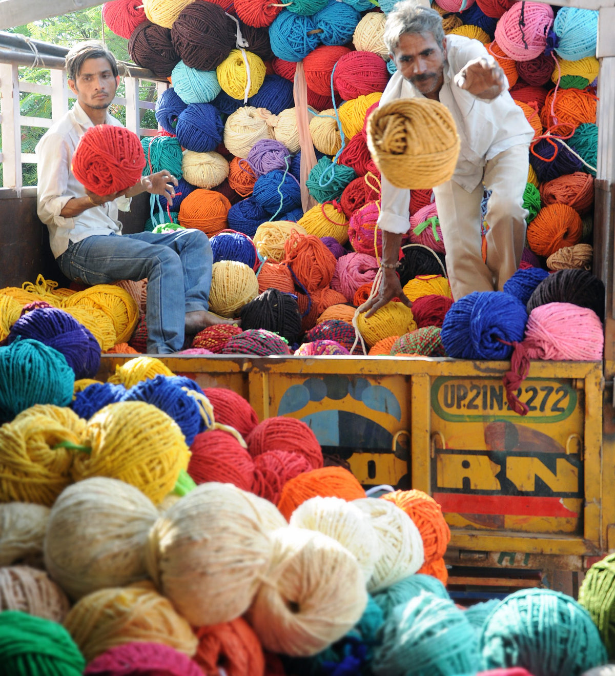 Choosing the yarn