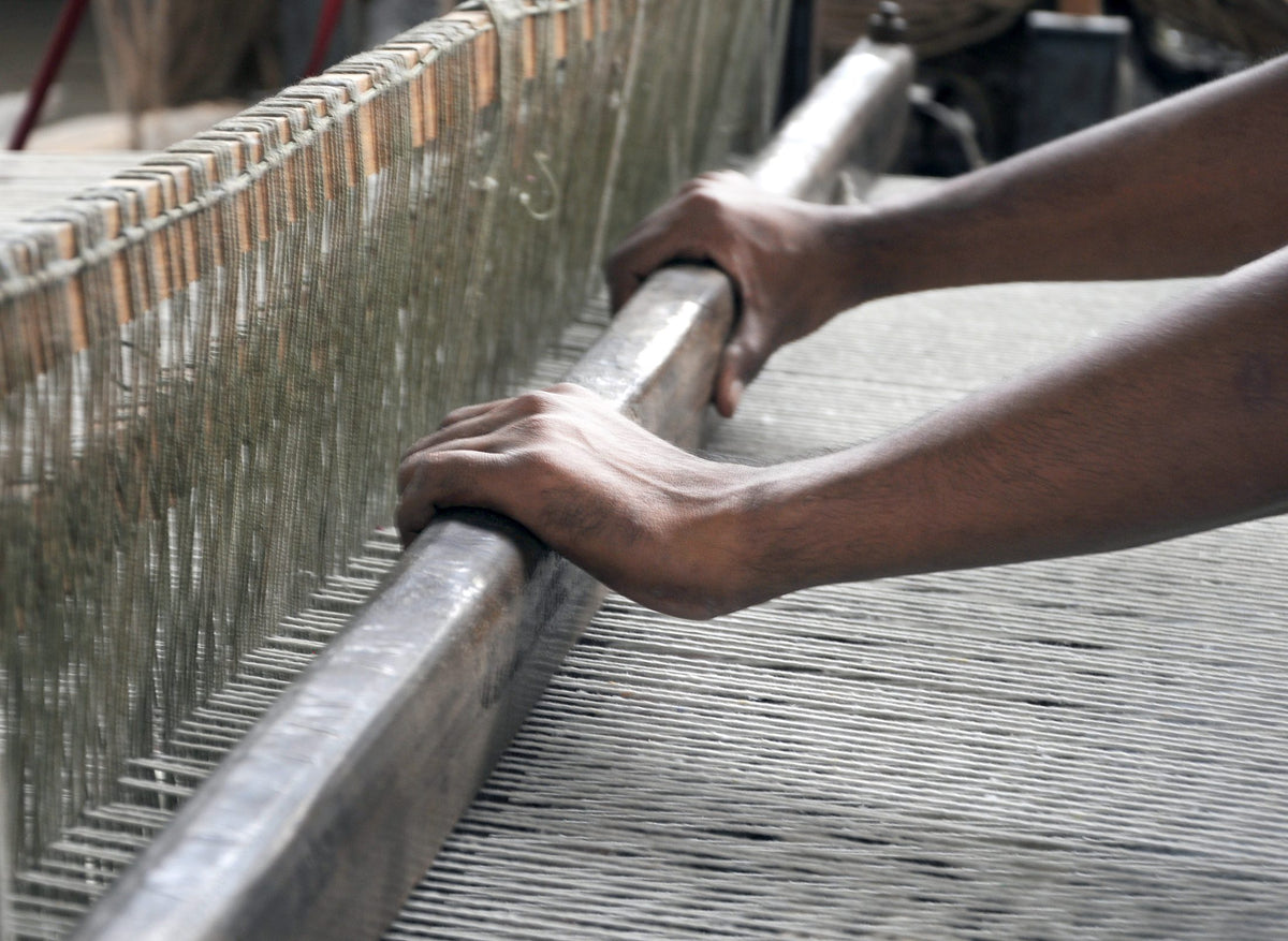 Weaving and knotting