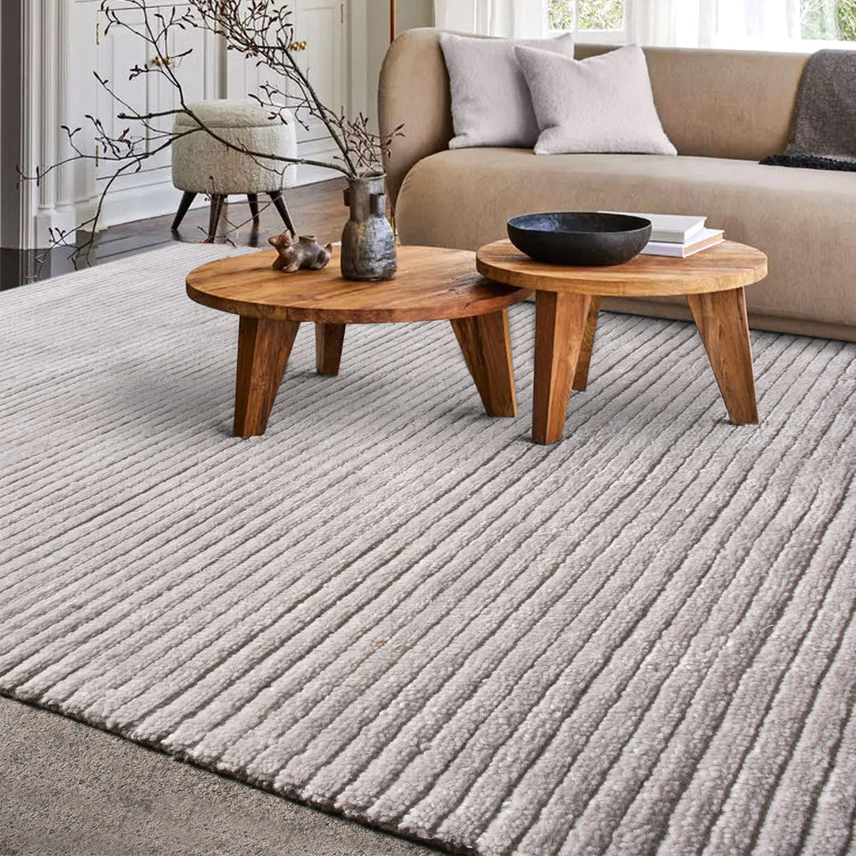 Furrow Handwoven New Zealand Wool Rug